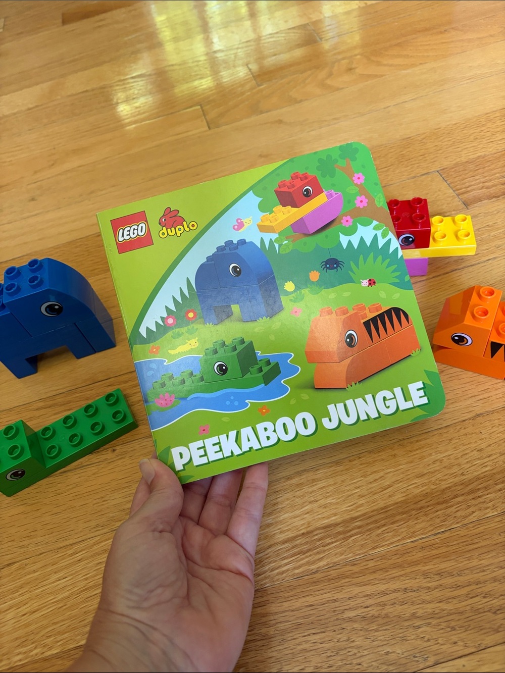 Lego Duplo Peekaboo Jungle book and building pieces